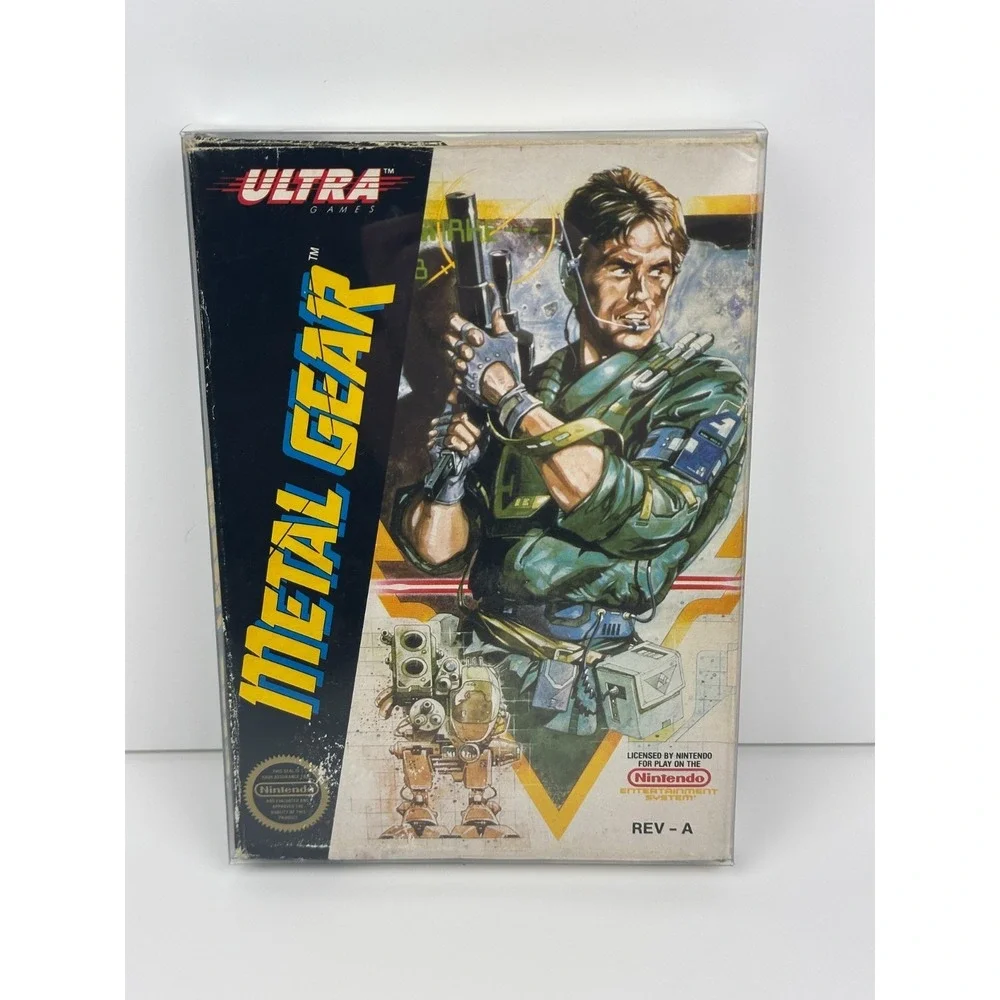 Metal Gear Nintendo NES Complete in Box CIB Tested Working - Picture 4 of 11